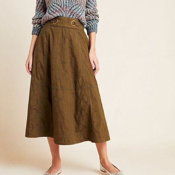 Anthropologie Dresses & Skirts - New Anthropologie Bella Midi Skirt